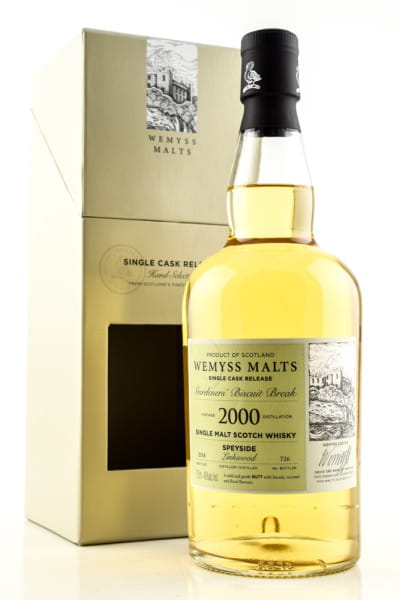 "Gardeners' Biscuit Break" 2000/2018 Single Butt Linkwood Wemyss Malts 46%vol. 0,7l