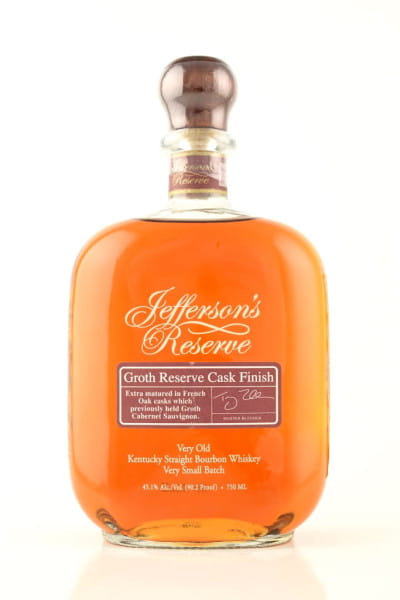 Jefferson's Groth Reserve Cask Finish 45,1%vol. 0,7l