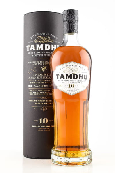 *Tamdhu 10 Jahre Sherry Cask Matured 43%vol. 0,7l - ohne Geschenkdose