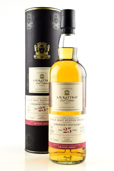 Tobermory 25 Jahre 1994/2019 A.D. Rattray Bourbon Hogshead 57,3%vol. 0,7l