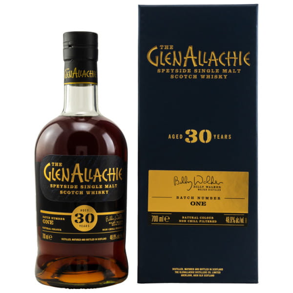 GlenAllachie 30 Jahre Batch Number ONE 48,9%vol. 0,7l