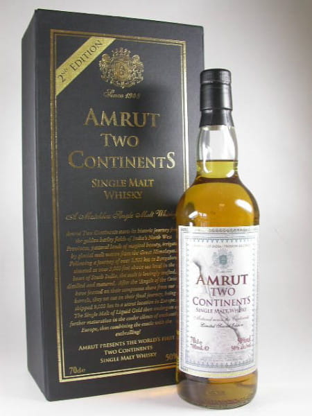 Amrut &quot;Two Continents&quot; 2nd Edition - India - 50% vol. 0,7l