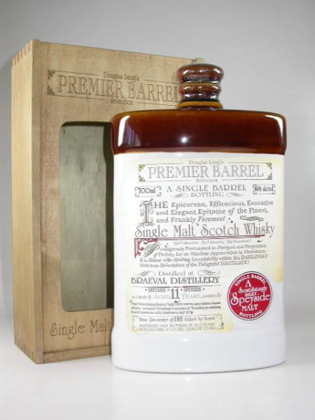 Braeval 11 Jahre Single Barrel &quot;Keramikflasche&quot; Douglas Laing &quot;Premier Barrel&quot; 46%vol. 0,7l