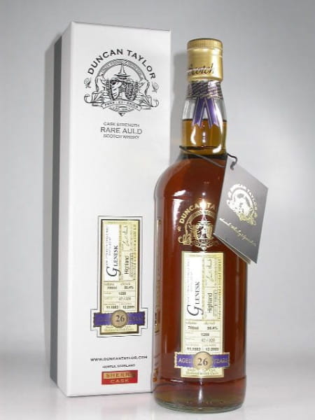 Glenesk 26 Jahre Sherry 1983/2009 Rare Auld Duncan Taylor 56,4%vol. 0,7l