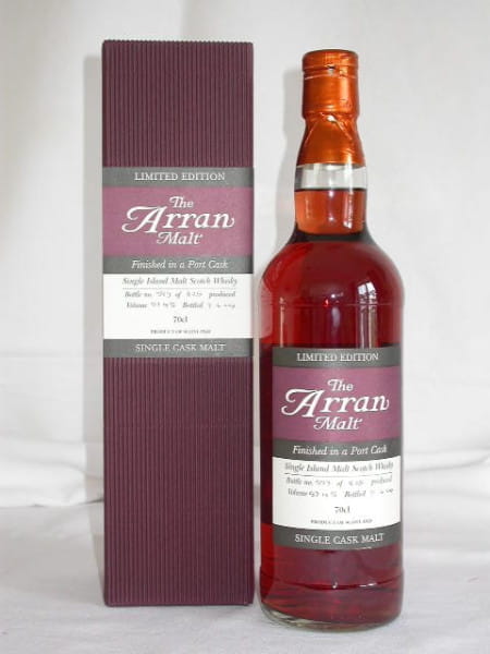 Arran 1997/2004 Port Cask Finish No.3 57,4%vol. 0,7l