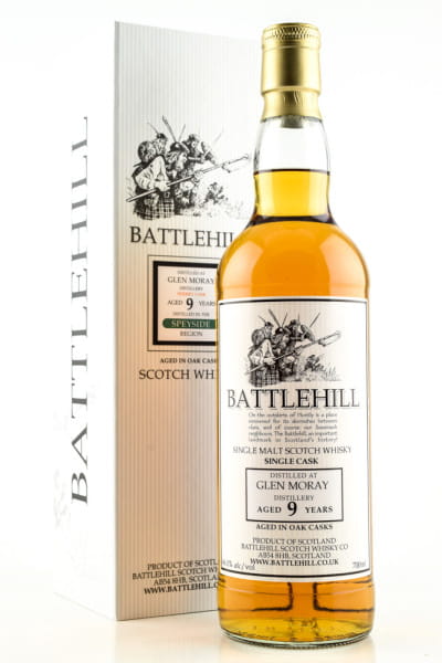 Glen Moray 9 Jahre Battlehill 46%vol. 0,7l