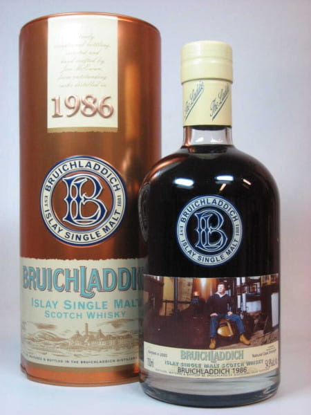 Bruichladdich 1986/2005 Dark Sherry Cask strength 54,9%vol. 0,7l