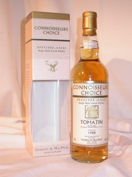 Tomatin 1988/2005 Gordon &amp; MacPhail Connoisseurs Choice 43%vol. 0,7l