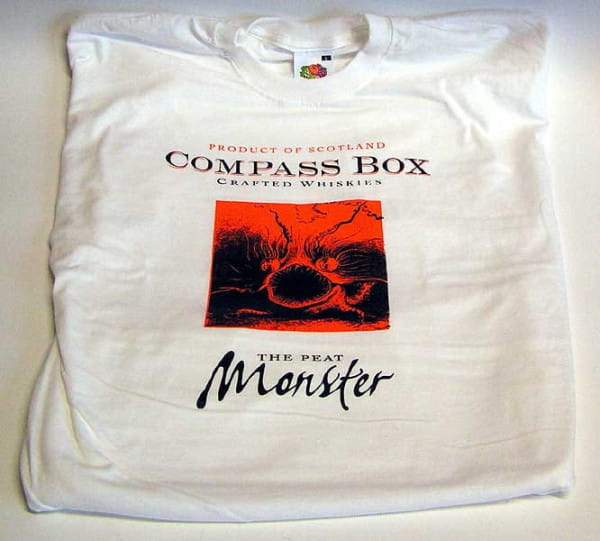 T-Shirt &quot;The Peat Monster&quot; Compass Box Gr. XL (altes Design)