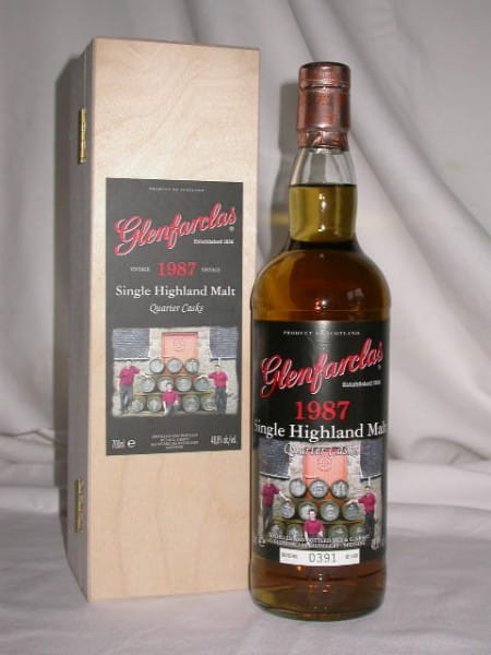 Glenfarclas 1987/2007 Quarter Casks 48,8%vol. 0,7l Holzkiste