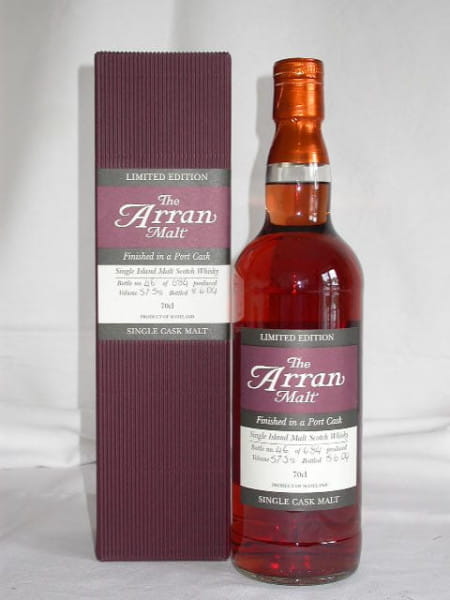 Arran 1997/2004 Port Cask Finish No.4 57,5%vol. 0,7l