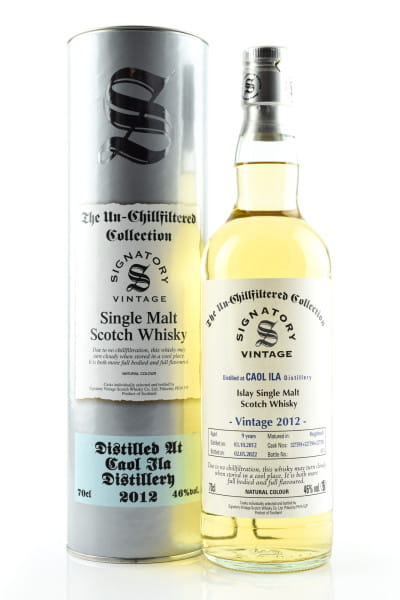 Caol Ila 9 Jahre 2012/2022 Hogsheads #327591, #327594 & #327598 Un-Chillfiltered Signatory 46%vol. 0,7l