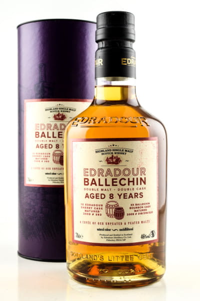 Edradour Ballechin 8 Jahre 2009 46%vol. 0,7l