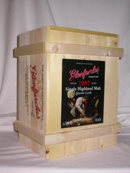 Glenfarclas Holzkiste 1987/2006 Quarter Cask