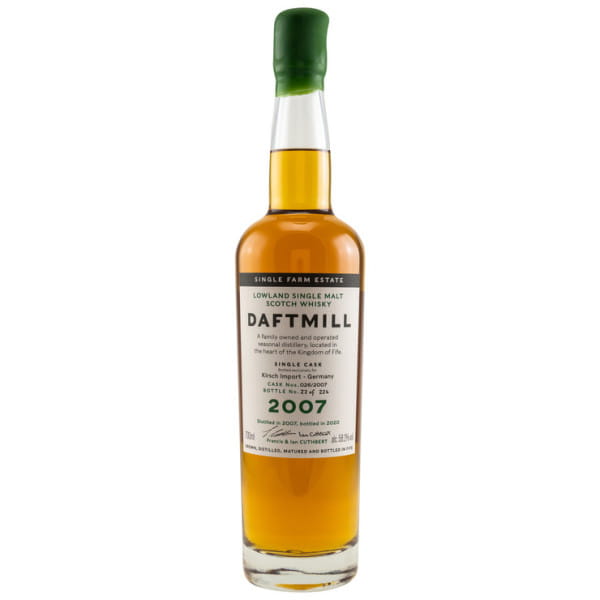 Daftmill 12 Jahre 2007/2020 Single Cask #026 58,2%vol. 0,7l