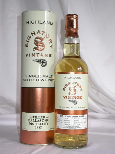 Dallas Dhu 23 Jahre 1982/2006 Hogshead Signatory 43%vol.0,7l