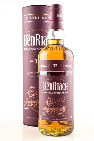 BenRiach 12 Jahre Sherry Wood 46%vol. 0,7l