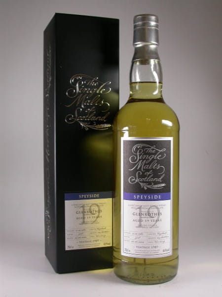 Glenrothes 19 Year Old 1989/2009 &quot;The Single Malts of Scotland&quot; 46% vol. 0,7l