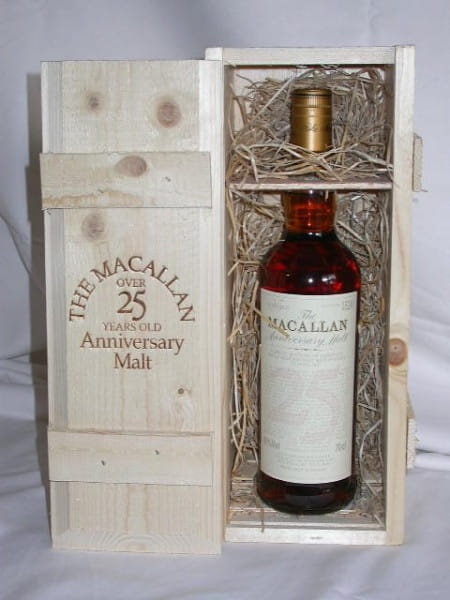 Macallan 25 Jahre 43%vol. 0,7l