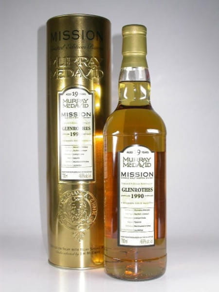 Glenrothes 1990/2009 Bourbon/Jurancon Murray McDavid Gold Series 48,8%vol. 0,7l