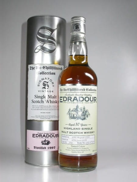 Edradour 10 Year Old 97/08 Single Cask Signatory 46% vol. 0,7l