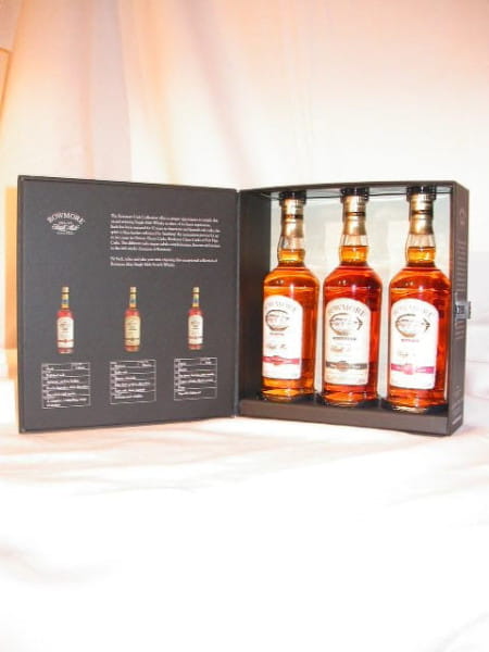 Bowmore Cask Collection Dusk/Darkest/Dawn 50/43/51,5%vol. 3x0,2l