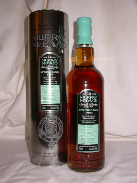 Springbank 1993/2007 Bourbon/Grenache Murray McDavid 46%vol. 0,7l