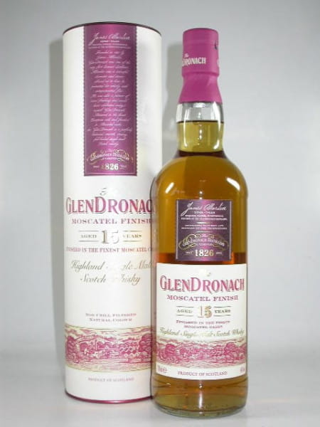 Glendronach 15 Jahre Moscatel Finish 46%vol. 0,7l