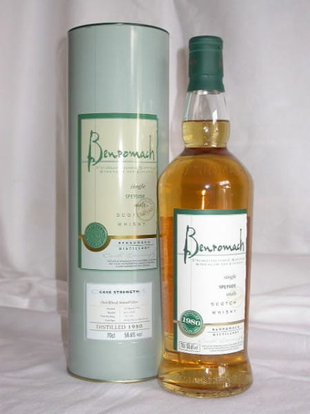 Benromach Cask strength 1980/2004 58,6%vol. 0,7l