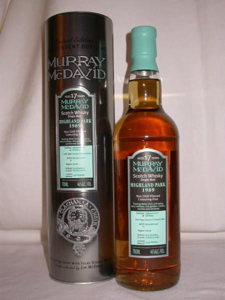 Highland Park 1989/2006 Bourbon/Grenache Murray McDavid 46%vol. 0,7l