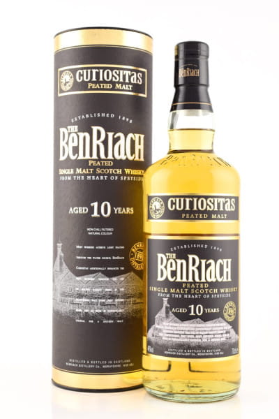 Benriach 10 Jahre Curiositas Peated Malt 46%vol. 0,7l