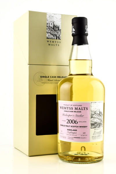 "Beekeeper’s Smoker" 2006/2019 Bourbon Hogshead Croftengea Wemyss Malts 46%vol. 0,7l