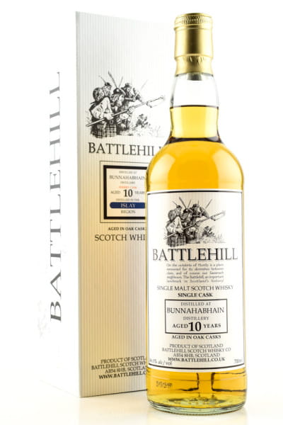 Bunnahabhain 10 Jahre Battlehill 46%vol. 0,7l