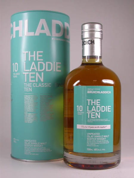 *Bruichladdich 10 Jahre &quot;The Laddie Ten&quot; 46%vol. 0,7l