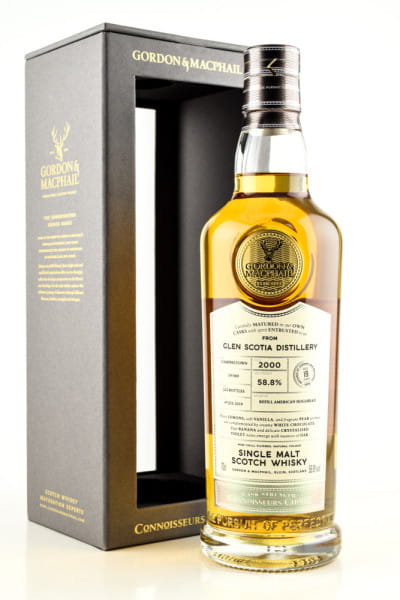 Glen Scotia 19 Jahre 2000/2019 Gordon & MacPhail Connoisseurs Ch. 58,8%vol. 0,7l