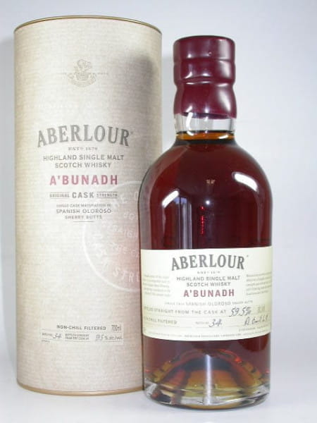 Aberlour a&#039;bunadh Batch No. 34 59.5% vol. 0,7l