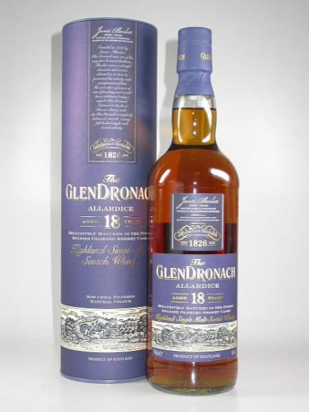 Glendronach 18 Jahre Allardice Lot #2 (Oloroso Cask) 46%vol. 0,7l