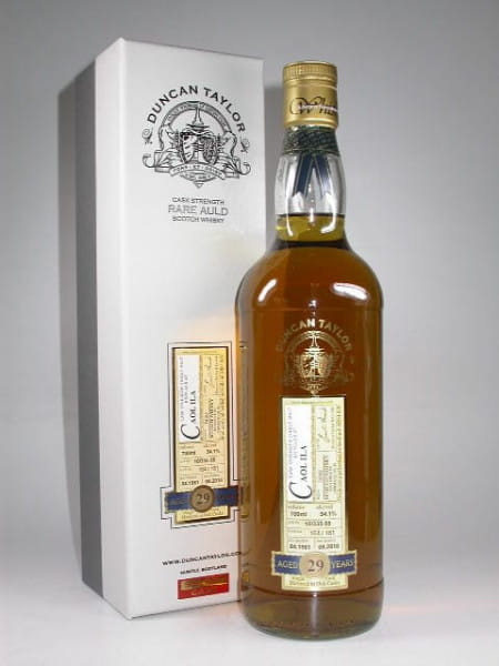 Caol Ila 29 Jahre 1981/2010 Sherry Cask Rare Auld Duncan Taylor 54,1%vol. 0,7l