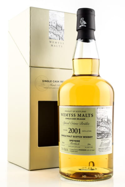 "Spiced Creme Brulée" 2001/2018 Single Bourbon Hogshead Mortlach Wemyss Malts 46%vol. 0,7l