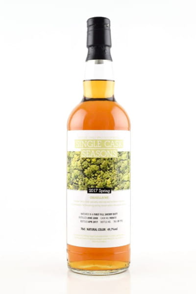 Craigellachie 8 Jahre 1st-fill Sherry Butt Single Cask Seasons Signatory 49,7%vol. 0,7l