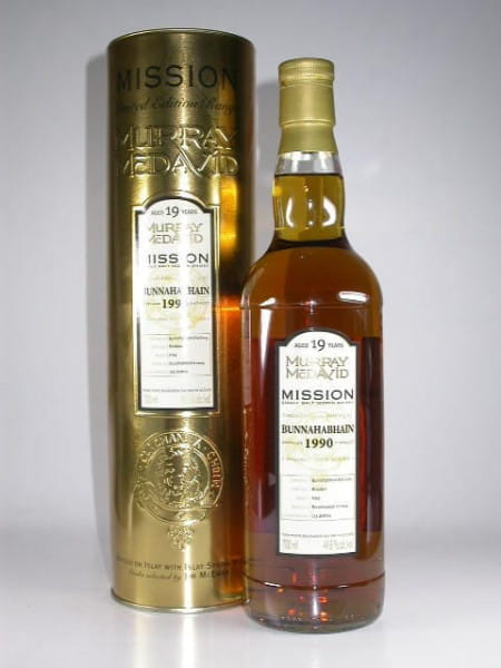 Bunnahabhain 1990/2009 Bourbon Murray McDavid Gold Series 49,8%vol. 0,7l