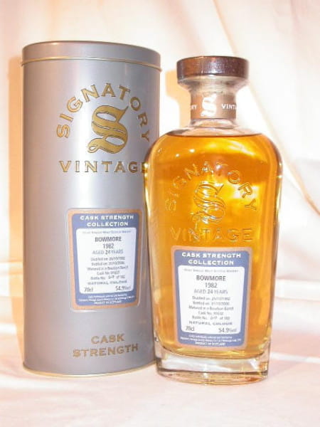 Bowmore 82/06 Signatory Cask strength Coll. 54,9vol. 0,7l