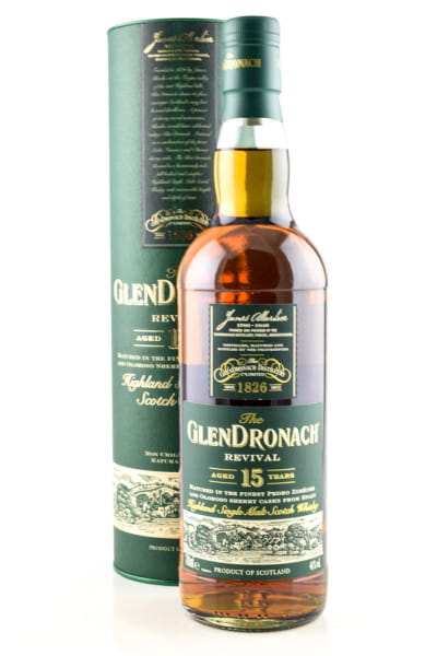 Glendronach 15 Jahre Revival (Oloroso Cask) 46%vol. 0,7l