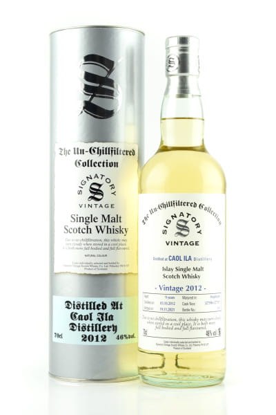 Caol Ila 9 Jahre 2012/2021 Hogheads #327590 & #327597 Un-Chillfiltered Signatory 46%vol. 0,7l