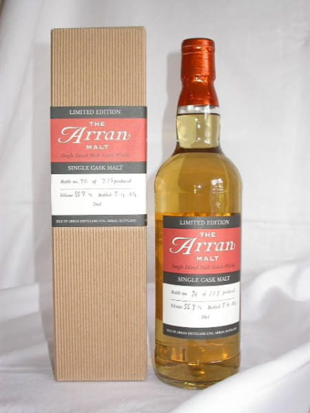 Arran 1996 Vintage Cask #67 Cask Strength 55,9%vol. 0,7l