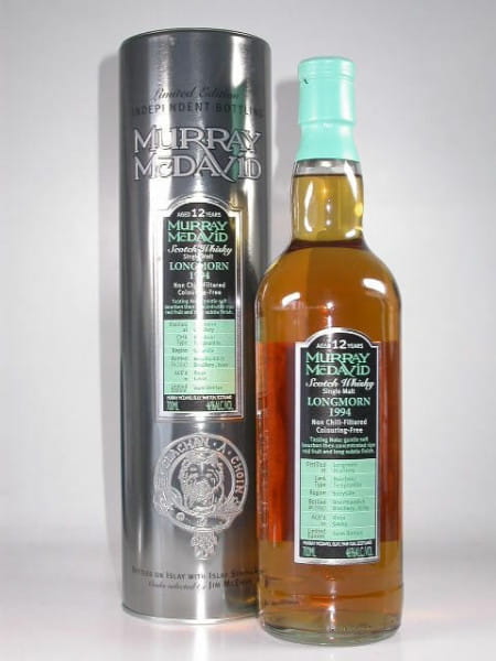 Longmorn 1994/2007 Bourbon/Tempranillo Murray McDavid 46%vol. 0,7l