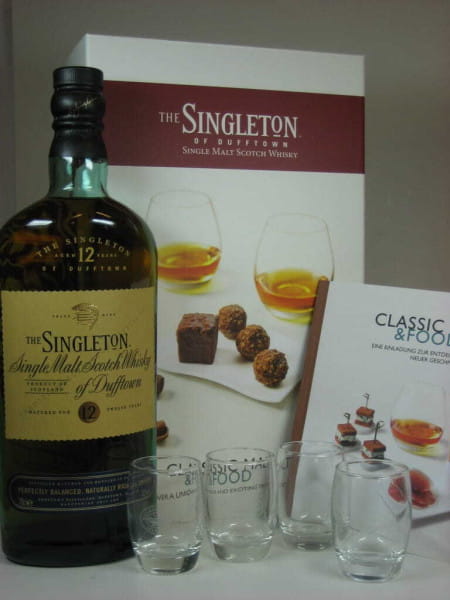 The Singleton of Dufftown 12 Jahre Classic Malts & Food 40%vol. 0,7l