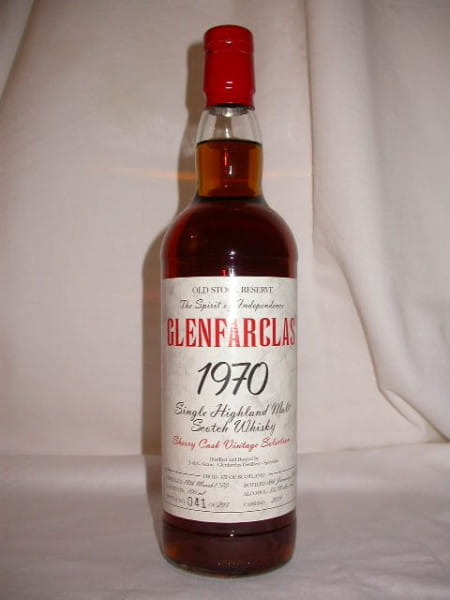 Glenfarclas 1970/2003 Old Stock Reserve Sherry Cask #2019 50,1%vol. 0,7l