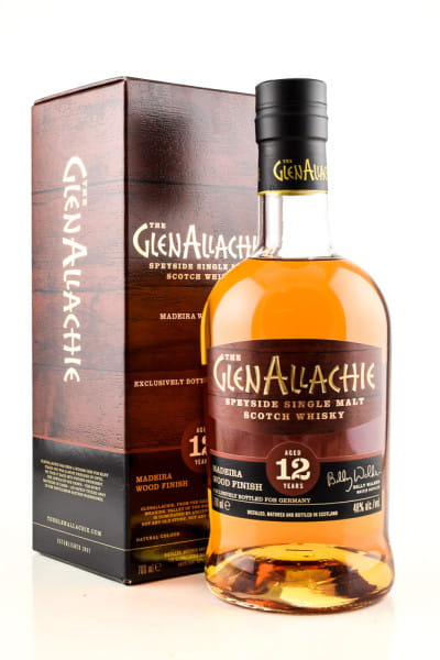 GlenAllachie 12 Jahre Madeira Wood Finish 48%vol. 0,7l