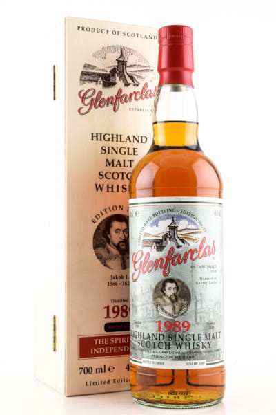 Glenfarclas Ed. No. 23 1989/2019 Jakob I. 46%vol. 0,7l